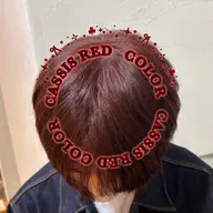 🩷ピンクカラー🩷《ワンカラー➕髪質改善トリートメント》