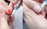 チップ長さだしネイルオフ＋クリア✨