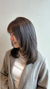 【人気No.1❕】髪質改善カラー➕うる艶トリートメント(モイスト)✨