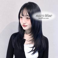 🍒カラーonカラー🍒+1stepトリートメント🫧韓国風艶髪✨️🪻💠寒色系カラー💠🪻/大宮