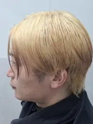 メンズブリーチ【リタッチもしくはブロンド】