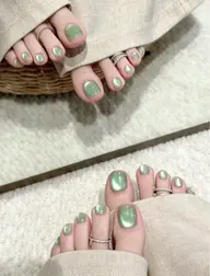 夏のFOOT ネイル 【マグネットorオローラ】