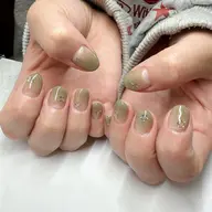 🩵オフなし　HANDワンカラーorグラデ+ストーン10粒まで追加