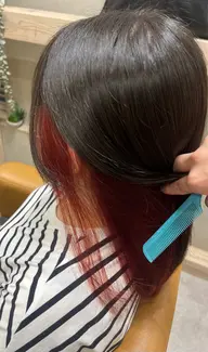 インナーカラー(ブリーチ込)