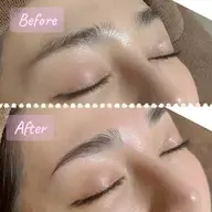 【女性👱‍♀️ハリウッドブロウ✖️ワックス脱毛🩷】六本木/銀座/毛流れパーマですっぴん美人に💄✨