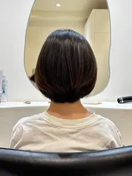 🍬特別メニュー🍬ミニモ限定無料🧡ショートボブカット✂️