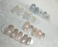 【オフあり】平日限定⭐️グラデ or フレンチ+トレンドアート【定額ネイル】