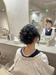 🩵浴衣着付け✖️ヘアセット🩵