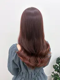 💇🏻♀️💞カット+カラー+トリートメント(イルミナ スロウカラー変更可)(ブリーチなし)