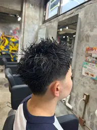✂️ メンズカット｜スパイキーショート・アップバング