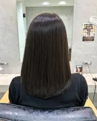 【🫧ワンカラーモデル🫧】イルミナ・アディクシーカラーで作る透明感➕艶髪カラー Aujuaトリプレゼント🎁💖