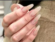 🔥チップ長さ出し10本+ドットSNS話題韓国ワンホン ワンカラー(ドットorハートホロ)10980→7980