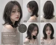 ✨前髪カット＋透明感カラー🫧￥4,000