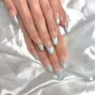 【オフ無】チップ長さだし🎀フレンチ🤍