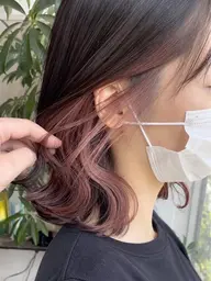 ダブルカラー＋トリートメント✨️【ブリーチあり】 インナーカラーも可⭕️