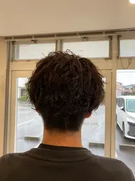 メンズカット×パーマ