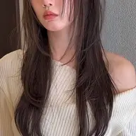 ♤暗髪艶カラー♤+うるちゅる浸透トリートメント ♡ ハッシュ レイヤー ロング カットモデルをしてくださる方限定 ♡