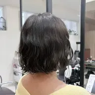 スタイリングが楽になる.ᐟ.ᐟ整えカット+ボブパーマ