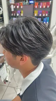 【毛流れ欲しい方向け】カット+フェザーパーマ