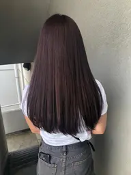 [☂️湿気で広がる髪の毛に☂️]似合わせカット＋髪質改善ストレート🦋