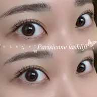 パリジェンヌラッシュリフト💝根元から立ち上げデザイン🫧‪‎束感仕上げ🤍赤羽