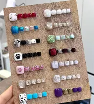 [外国人応援]フットネイル定番定額デザインA