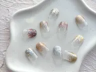 オフ無し🙅‍♀️きらきらラメグラデーション💅✨通常¥7,700 →¥3900