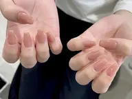 ハンドジェルワンカラーorグラデーション【オフ無し】ワンカラーの場合3色まで色変えOK！※スカルプオフの場合＋600円