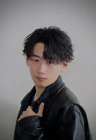 メンズカット&フェザーパーマ