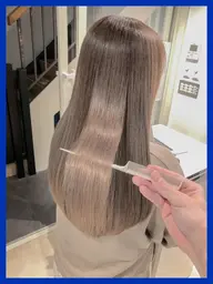 【髪質改善コース】カット＋カラー＋髪質改善ULTOWA＋ヘッドスパ5分