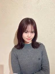 🌵4月平日限定🌵【プチイメチェン】顔回りカット+フルカラー+4stepトリートメント🫧 5,500円‼️