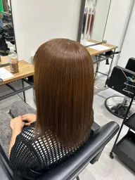 🫧透明感upワンカラー＋前処理♪