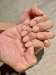 メンズ　ビジネスジェルネイル
