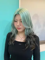 【🌈デザインカラーしたいなら！🌈】1ブリーチ(全体or部分）＋1カラー＋ケアトリートメント