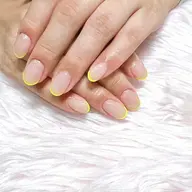 【オフ無・ケア無料】🎶ハンド5種フレンチ(クリアベース)・カラーグラデーション🧸
