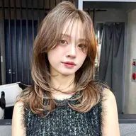 ⭐️ミニモ学割⭐️似合わせレイヤーカット+透明感ワンカラー