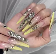 2大人気EXTRA LONG【チップ長さだし10本デザイン+つけ放題¥14980→¥12980