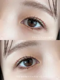 《他店オフ無料◎フラットラッシュ80本》アイシャンプー.保湿コーティング付🤎カラーエクステ変更可