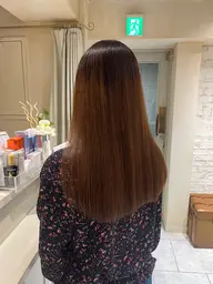 【☆コテ巻きOK☆】縮毛矯正+カット+髪質改善トリートメント