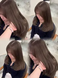 【 ご新規様限定クーポン🎫♡ 】カット+カラー🩶+トリートメント付き✨