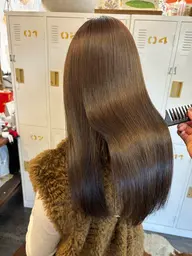 cut+髪質改善straight+艶感up treatment