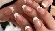 オフ無料　フレンチネイル　フィルイン対応