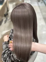 【初カラーに大人気‎🤍】ブリーチなしダブルカラー🍓