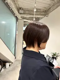 レディースショートカット限定メニュー
