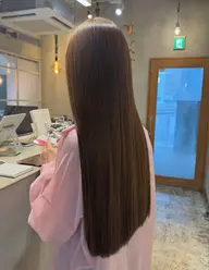 自然なストレートで柔らかい質感をつくる縮毛矯正 (練習モデル) 15名限定 ブリーチ履歴が無い方のみ