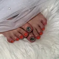 【オフあり】フット親指アート🎀