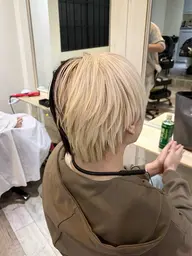 カット✚抜きっぱなしブリーチ×2回🌙🪐💫