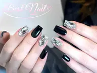 【オフあり】韓国っぽモードnail🖤