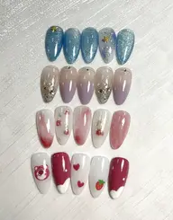 定额コースB 新規のみ オフ込み【長さだしオフ+1500/アクリルオフ+2000/チップ再利用+1000円】