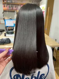 メンテナンスカット+縮毛矯正